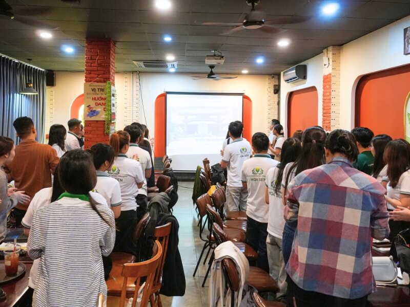 Toàn thể CBNV Tập đoàn Nông nghiệp Hoa Sen tham gia đào tạo “7 thói quen thành đạt” 