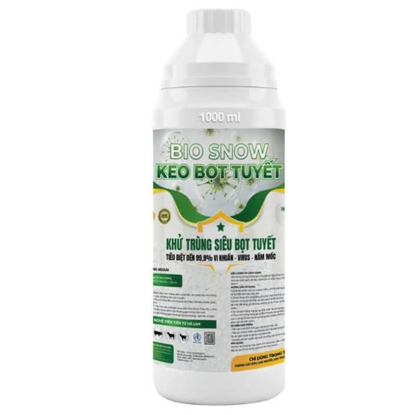 KEO BỌT TUYẾT – Giải pháp làm sạch và khử trùng chuồng trại thế hệ mới