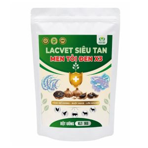 MEN TỎI ĐEN X3 – Tăng Đề Kháng, Ruột Khỏe, Lớn Nhanh, Men Vi Sinh Siêu Tan Cho